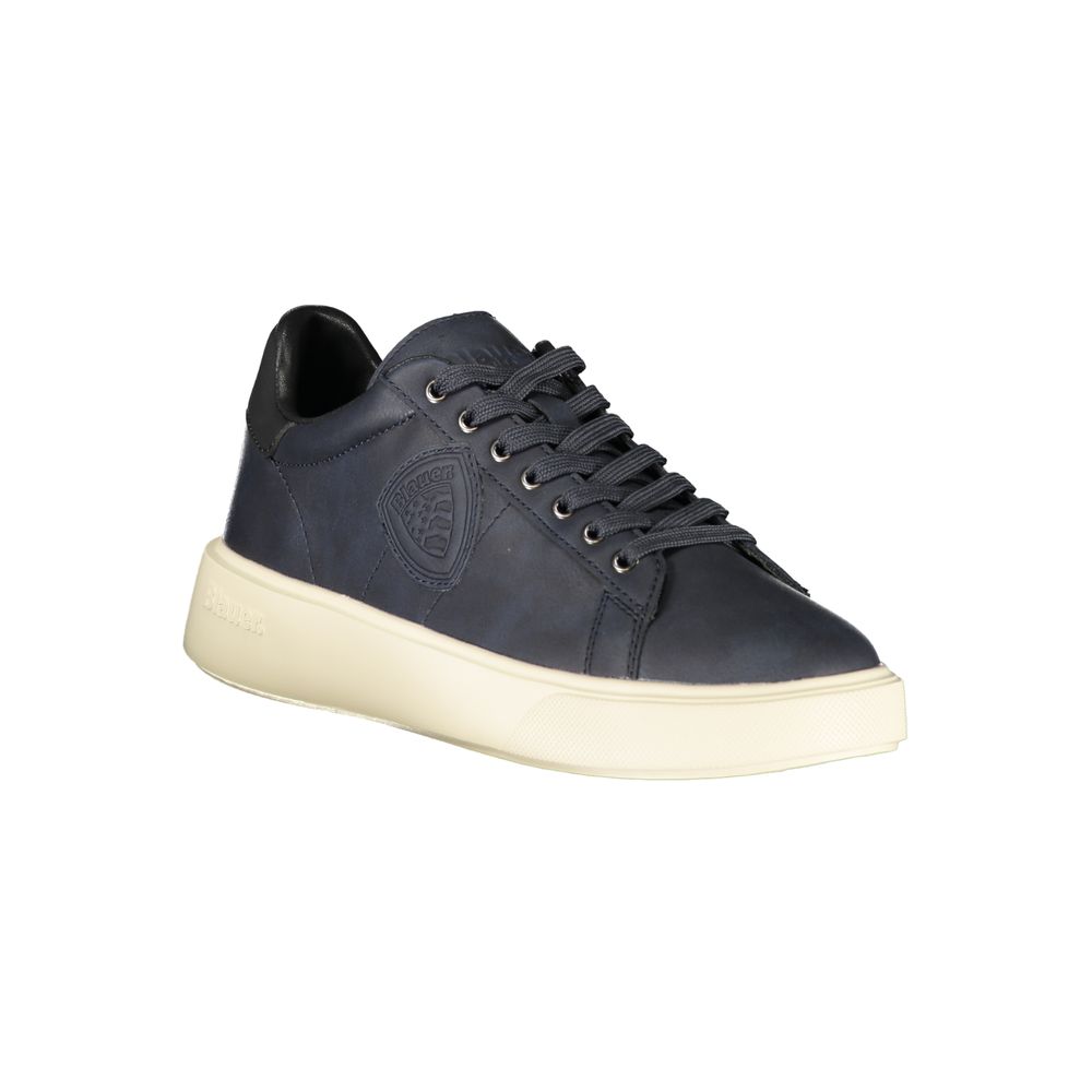 Blauer Blue Polyurethane Men's Sneaker - Zeiniez