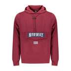Norway 1963 Viola Cotton Men's Hooded Sweatshirt - Zeiniez