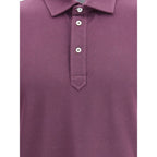 Brunello Cucinelli Multicolor Cotton Polo Shirt
