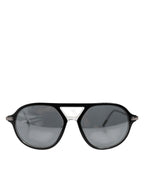 Dolce & Gabbana DG4343F Black Acetate Frame Pilot Shades Sunglasses - Zeiniez