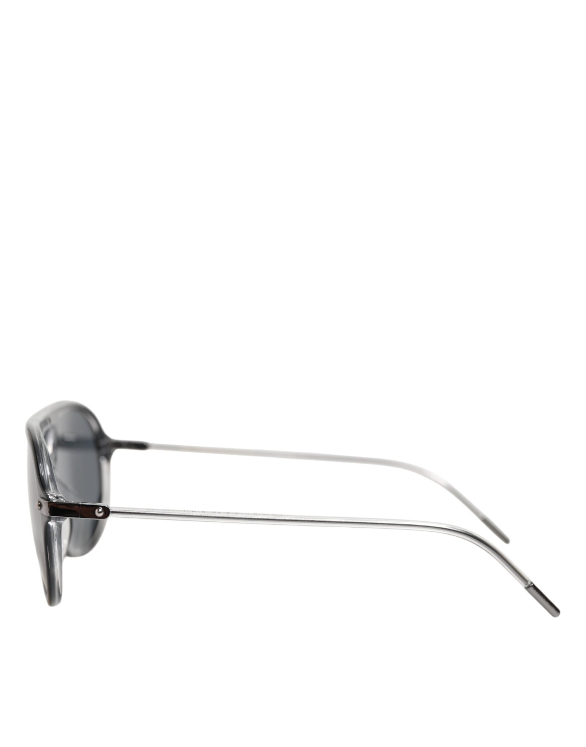 Dolce & Gabbana DG4343F Black Acetate Frame Pilot Shades Sunglasses - Zeiniez