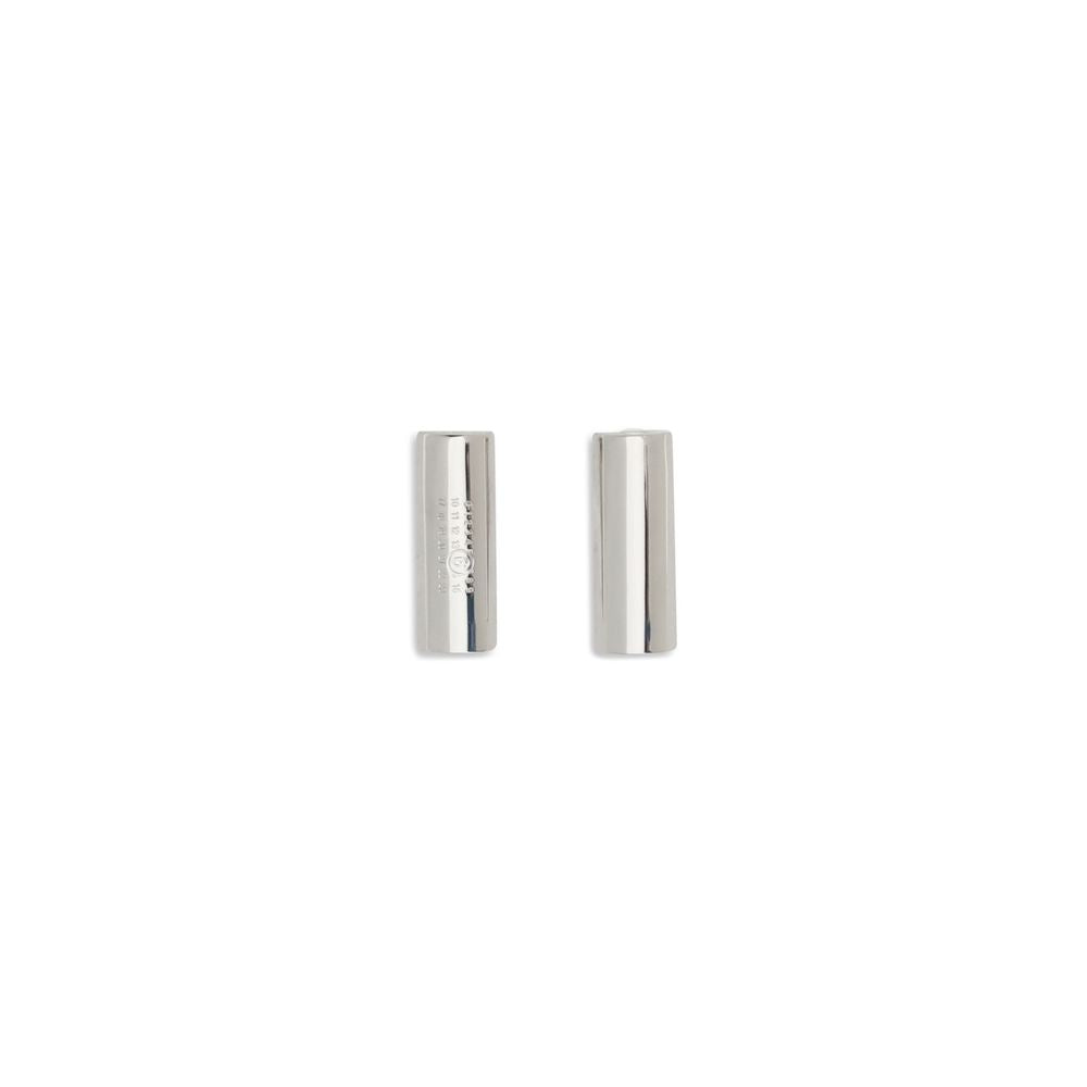 MM6 Silver Brass Earrings - Zeiniez