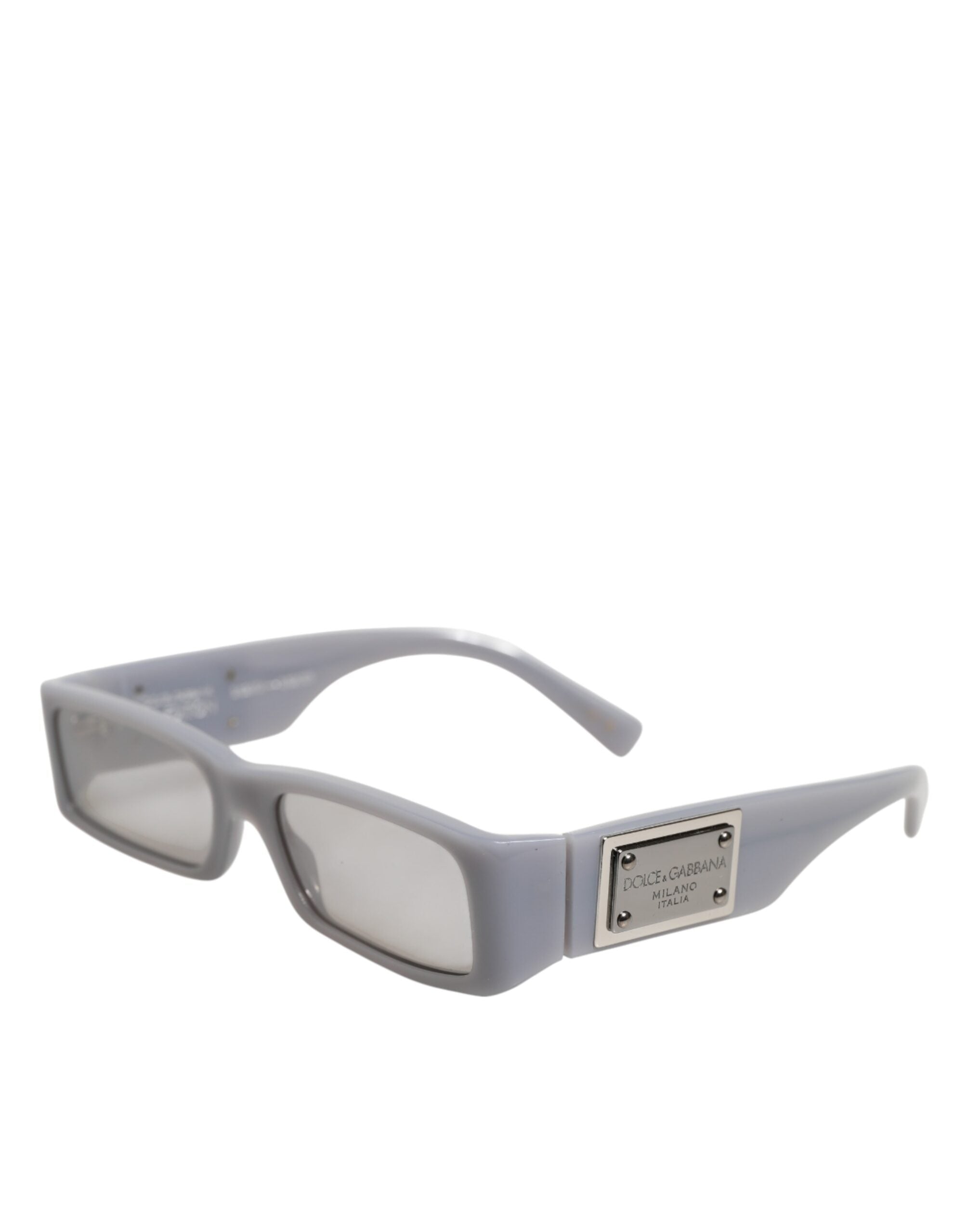 Dolce & Gabbana Light Gray Re-Edition Shades Eyewear Sunglasses - Zeiniez