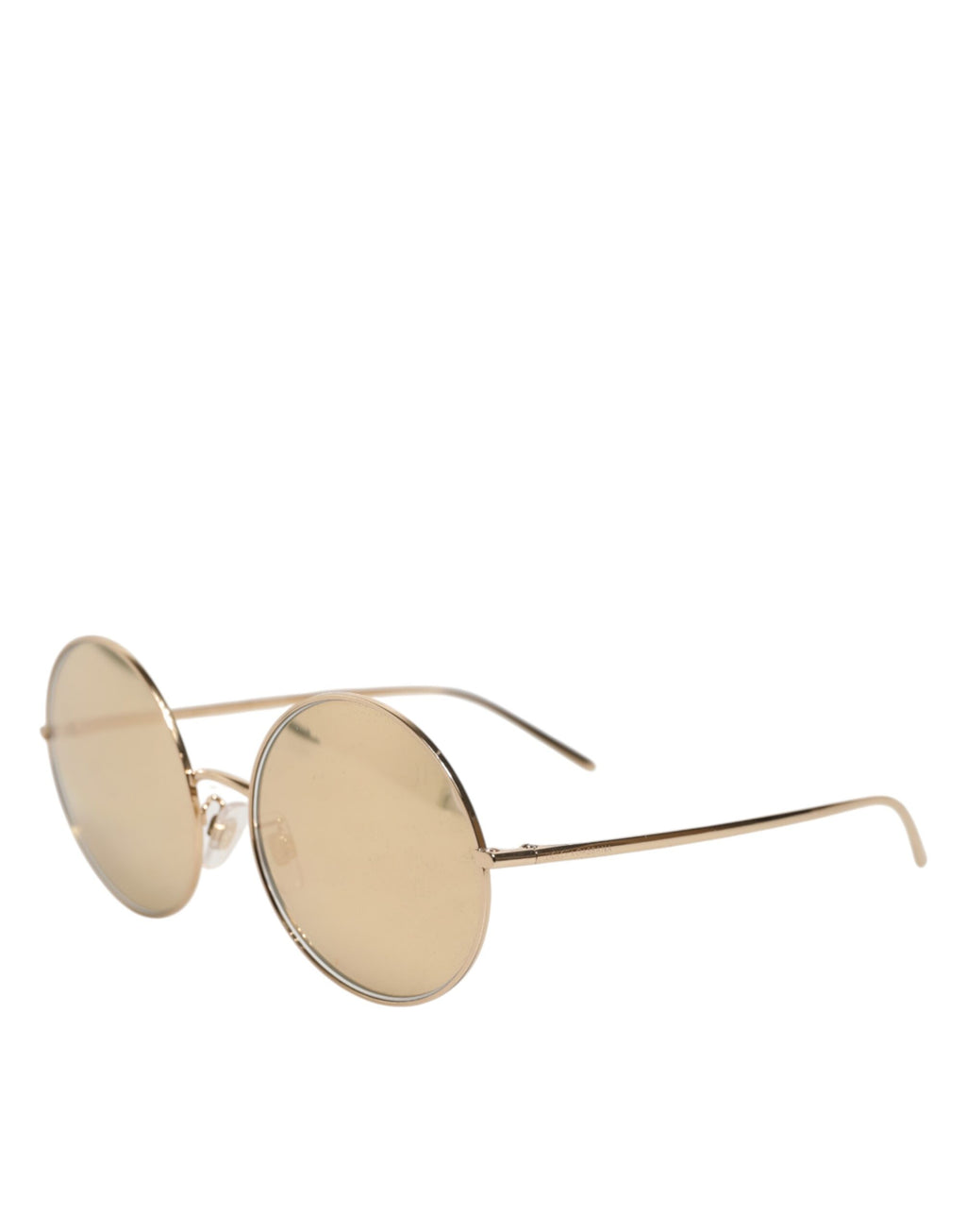 Dolce & Gabbana Gold Metal Round Shades Eyewear Sunglasses - Zeiniez