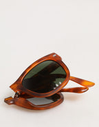 Dolce & Gabbana DG6089 Havana Full Rim Round Lenses Foldable Sunglasses - Zeiniez