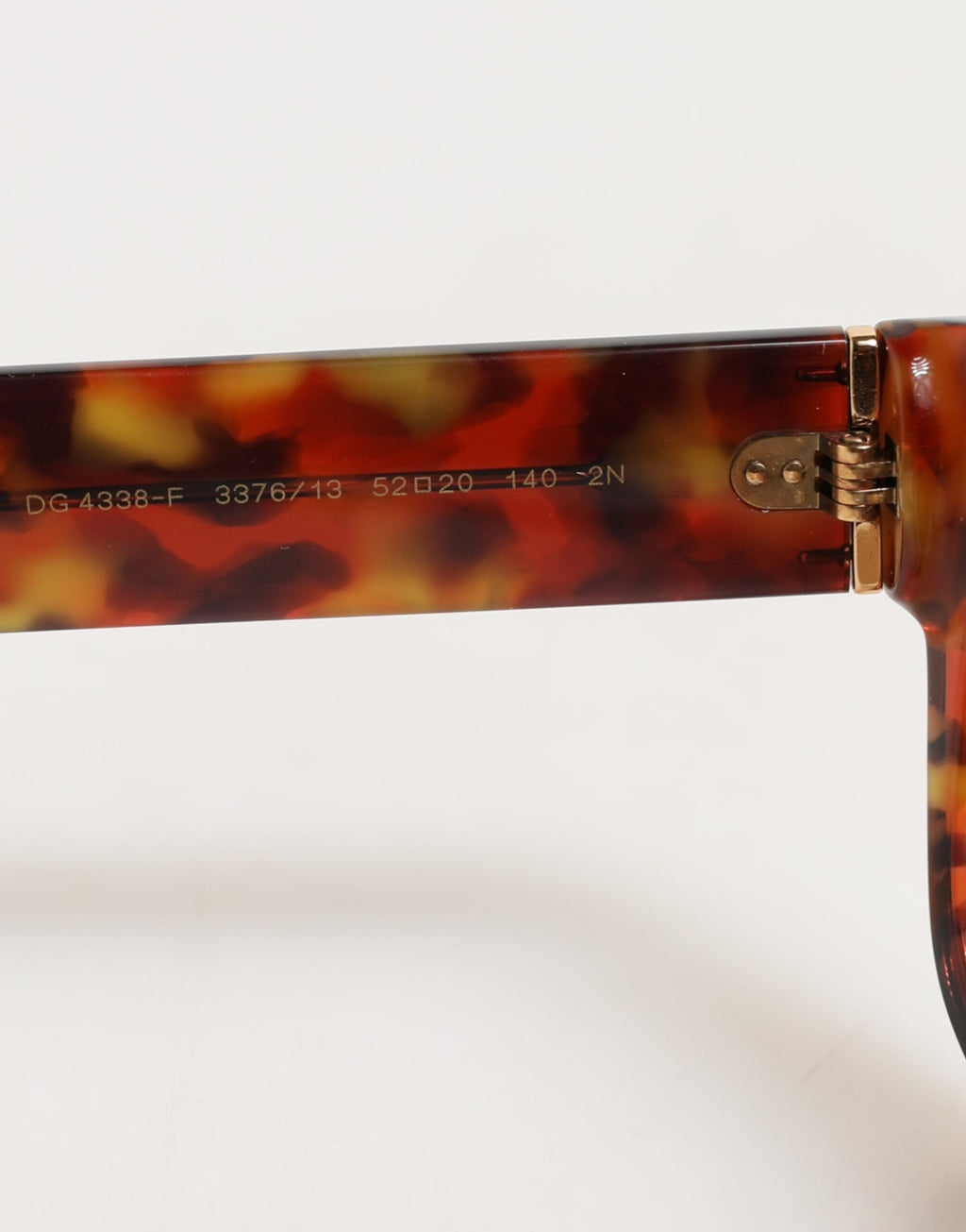 Dolce & Gabbana DG4338F Brown Havana Full Rim Round Lenses Sunglasses - Zeiniez