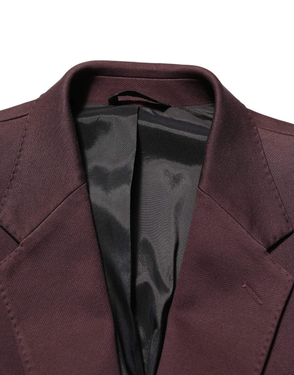 Dolce & Gabbana Maroon Cotton 2 Buttons Suit Jacket Blazer - Zeiniez