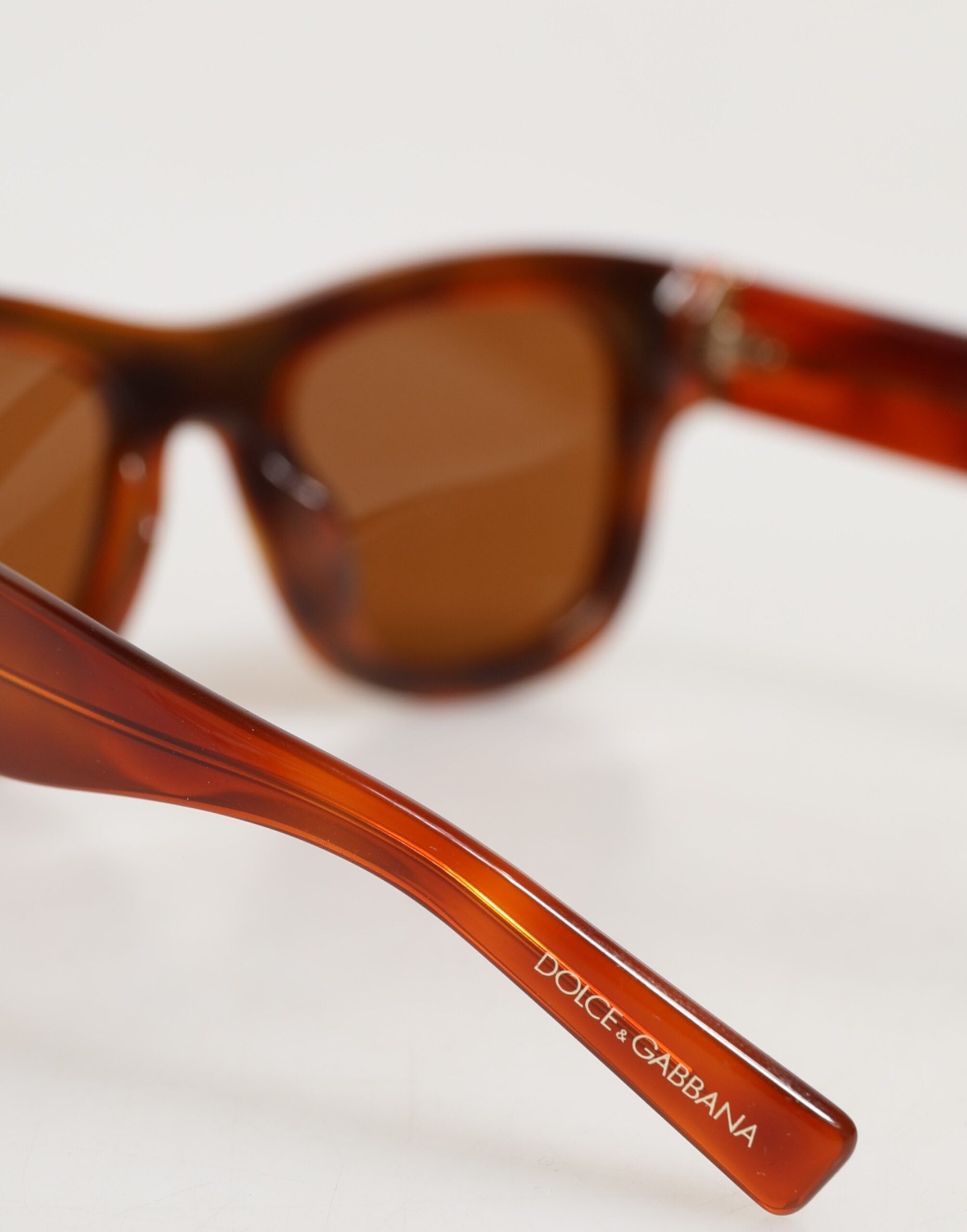 Dolce & Gabbana DG4391 Green Brown Acetate Square Frame Unisex Sunglasses - Zeiniez