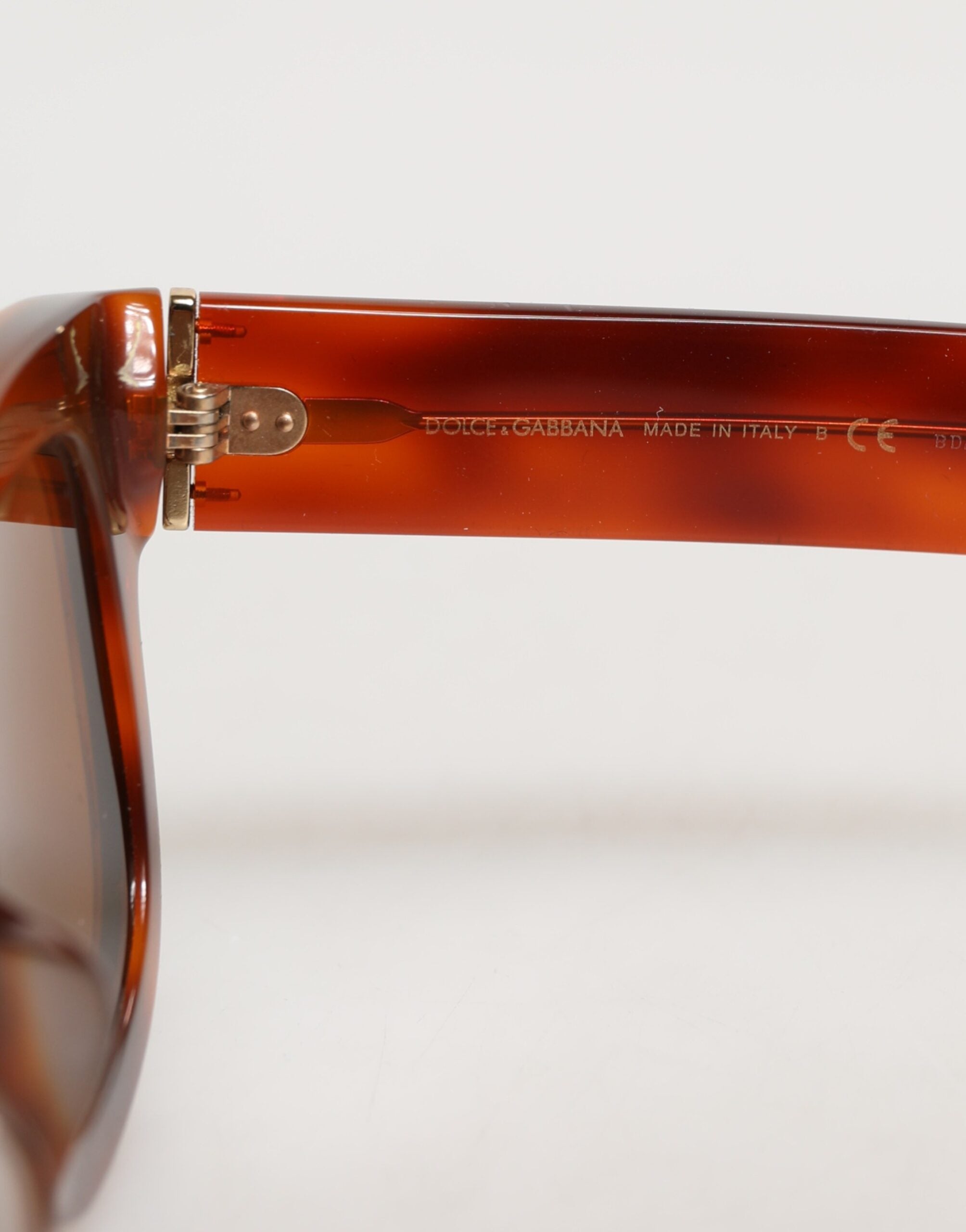 Dolce & Gabbana DG4391 Green Brown Acetate Square Frame Unisex Sunglasses - Zeiniez