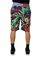 Dolce & Gabbana Multicolor Captain Sicily Men Bermuda Shorts - Zeiniez