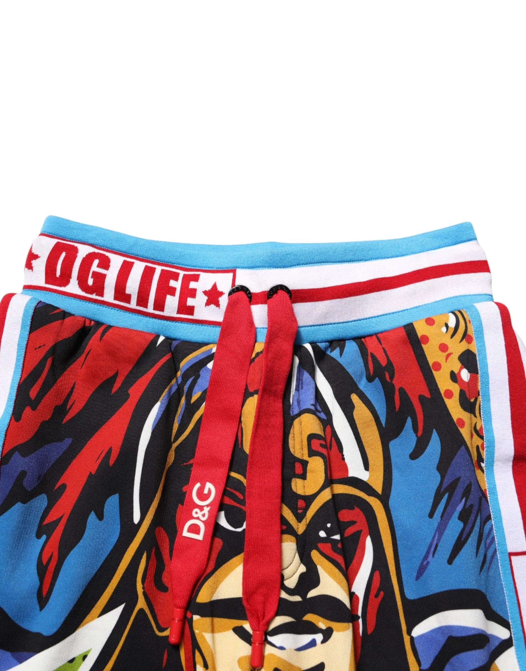 Dolce & Gabbana Multicolor Captain Sicily Men Bermuda Shorts - Zeiniez