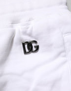 Dolce & Gabbana White Distressed Cotton Men Bermuda Shorts - Zeiniez