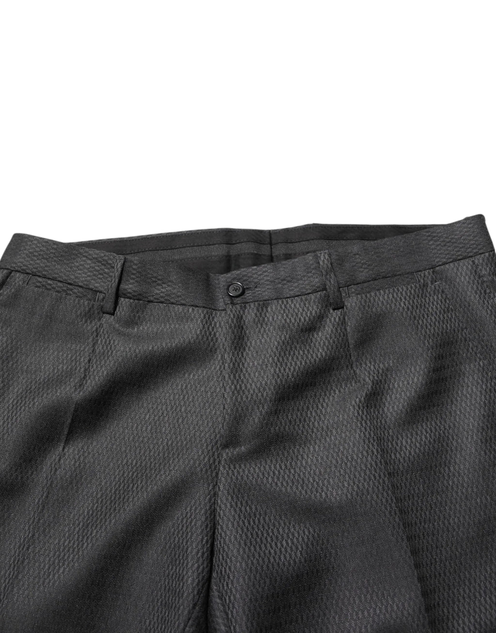 Dolce & Gabbana Black Wool Formal Dress Men Trouser Pants - Zeiniez