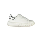 Gaelle Paris White Polyurethane Women Sneaker - Zeiniez