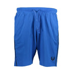 Gianmarco Venturi Blue Cotton Men's Sweatpant Shorts - Zeiniez