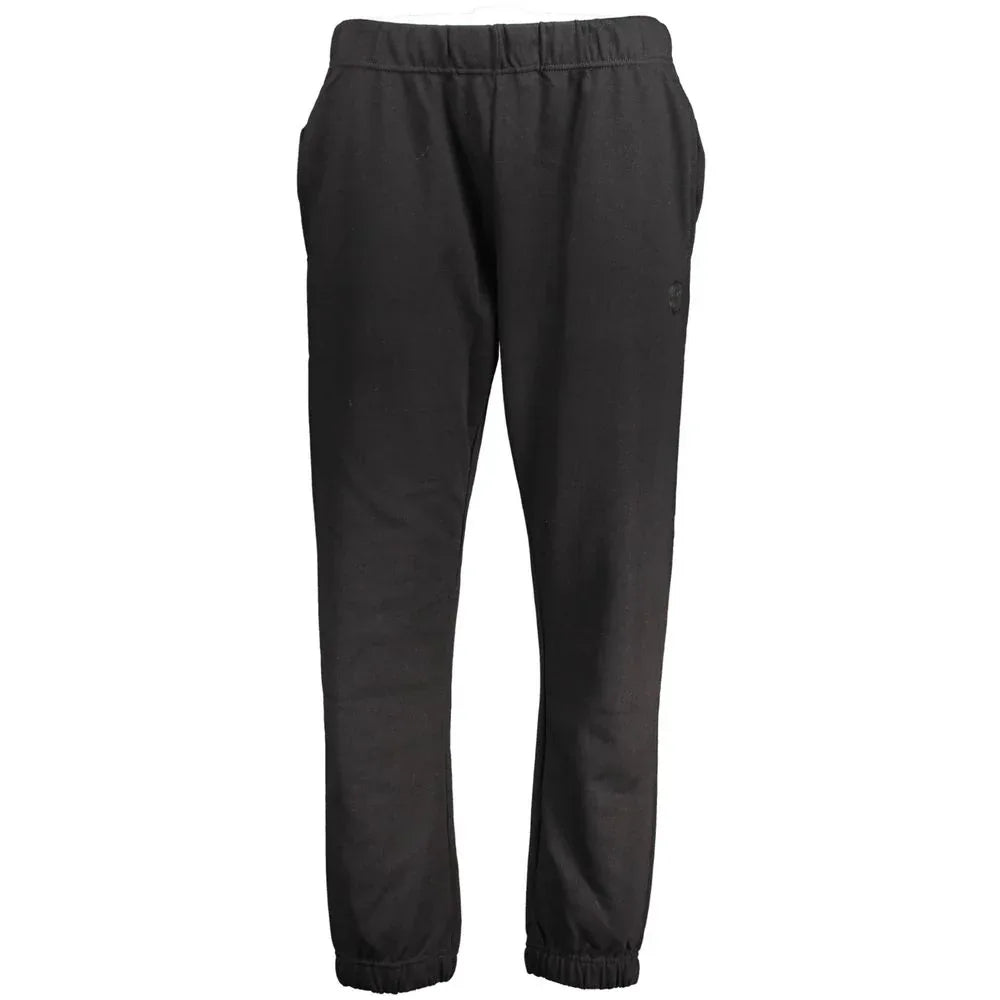 Gianmarco Venturi Black Cotton Men's Sweatpant - Zeiniez