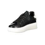 Gaelle Paris Black Polyurethane Women Sneaker - Zeiniez