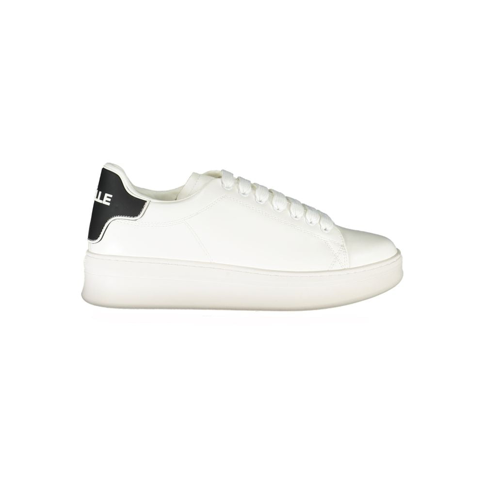 Gaelle Paris Bianco Poliuretano Men Sneaker - Zeiniez