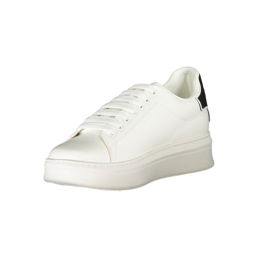 Gaelle Paris Bianco Poliuretano Men Sneaker - Zeiniez