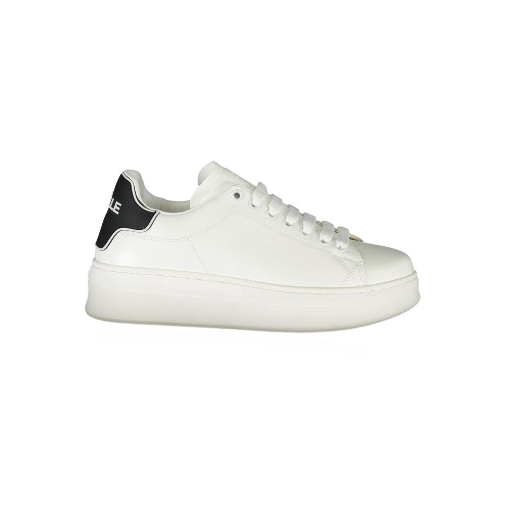 Gaelle Paris Bianco Poliuretano Women Sneaker - Zeiniez