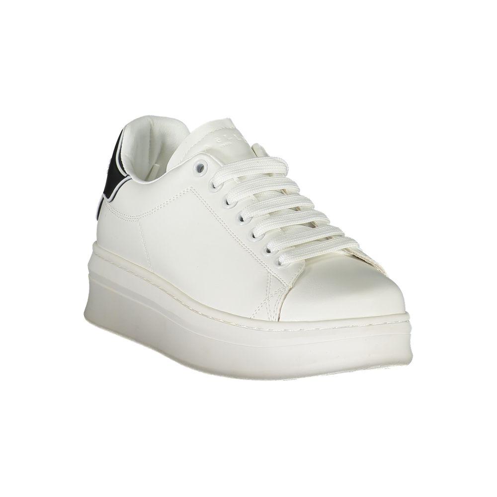 Gaelle Paris Bianco Poliuretano Women Sneaker - Zeiniez