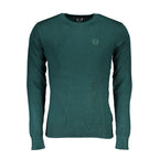 Gianmarco Venturi Verde Viscose Mens Sweater