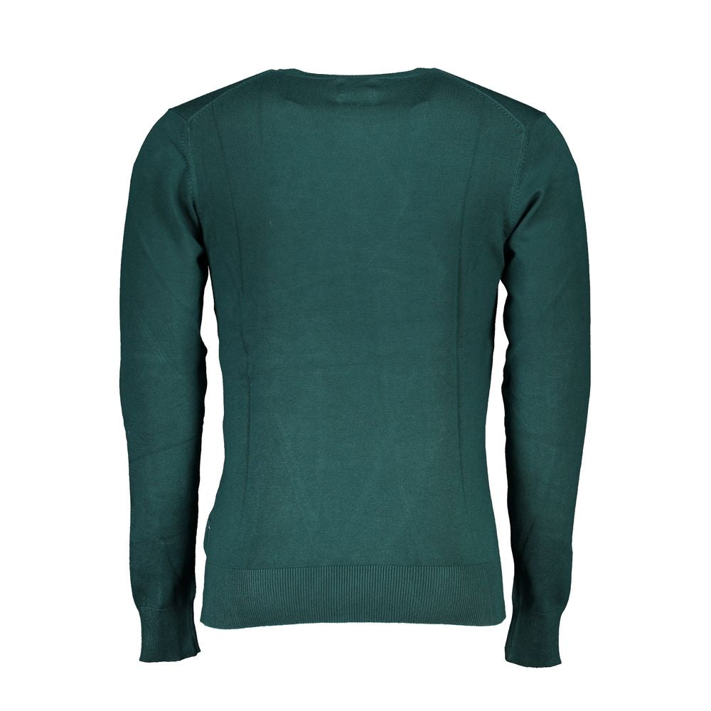 Gianmarco Venturi Verde Viscose Mens Sweater