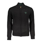 Gianmarco Venturi Black Cotton Men's Cardigan - Zeiniez