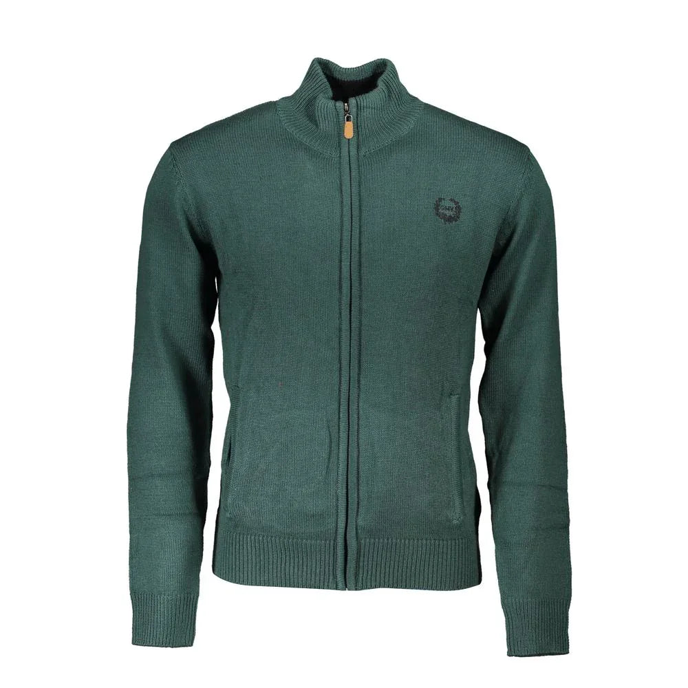 Gianmarco Venturi Verde Cotton Men Cardigan - Zeiniez