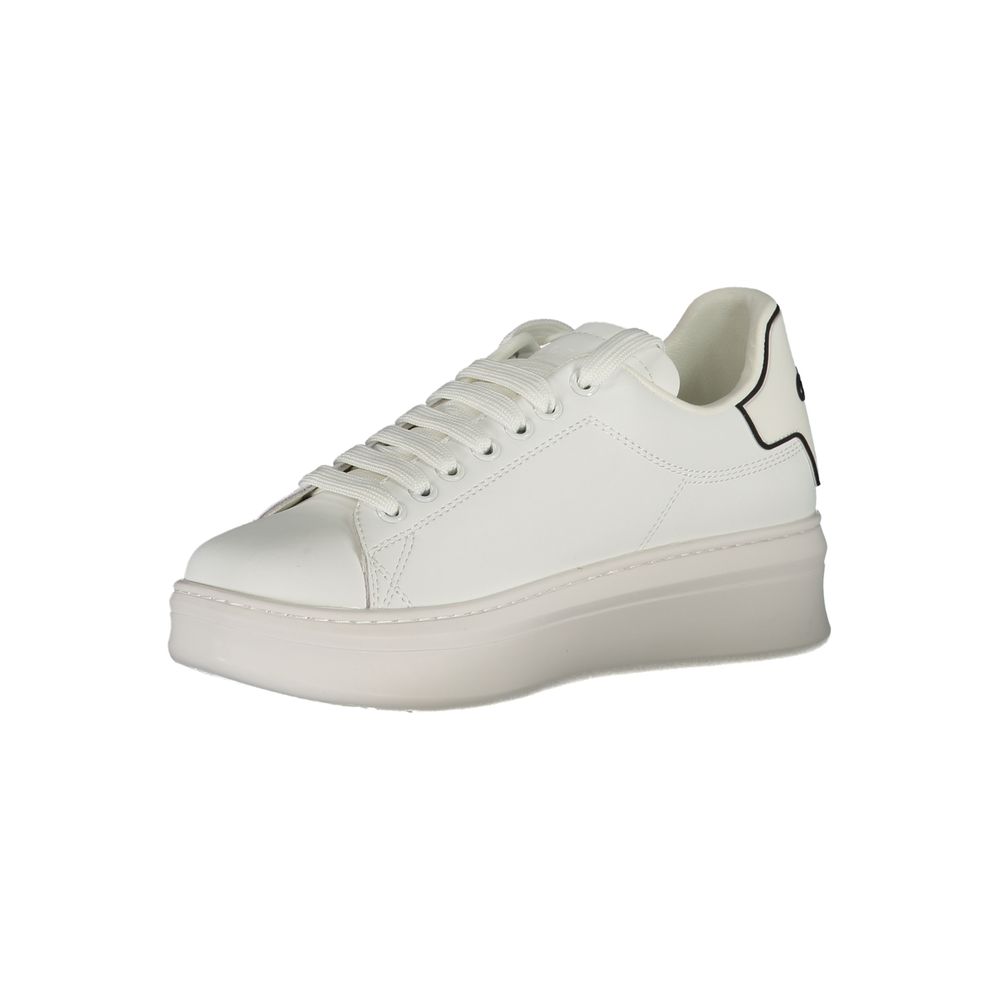 Gaelle Paris Bianco Poliuretano Women Sneaker - Zeiniez