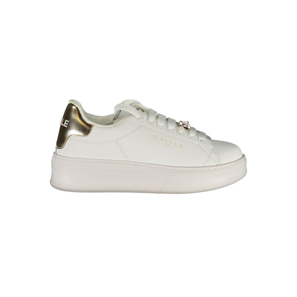 Gaelle Paris Bianco Poliuretano Women Sneaker - Zeiniez
