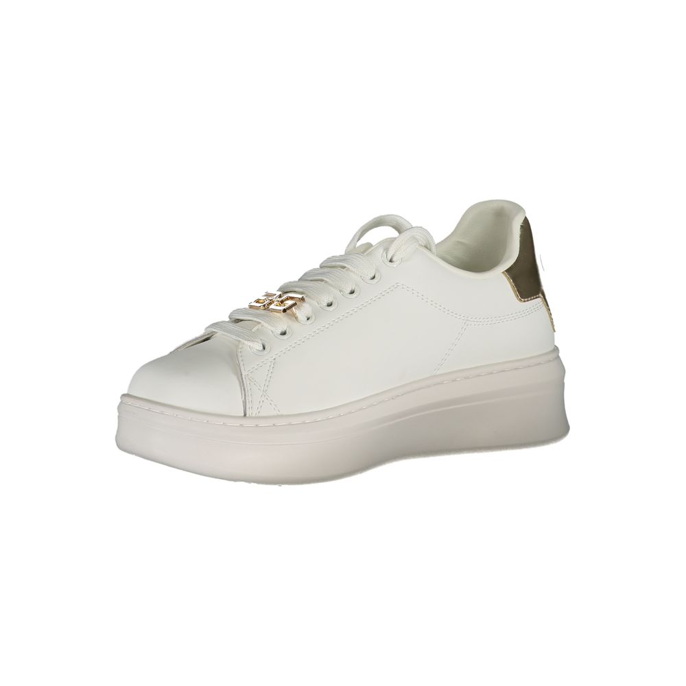 Gaelle Paris Bianco Poliuretano Women Sneaker - Zeiniez