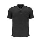 Gianmarco Venturi Black Cotton Men's Polo Shirt - Zeiniez