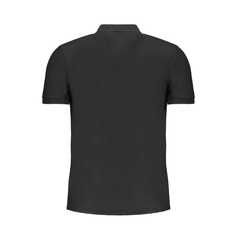 Gianmarco Venturi Black Cotton Men's Polo Shirt - Zeiniez