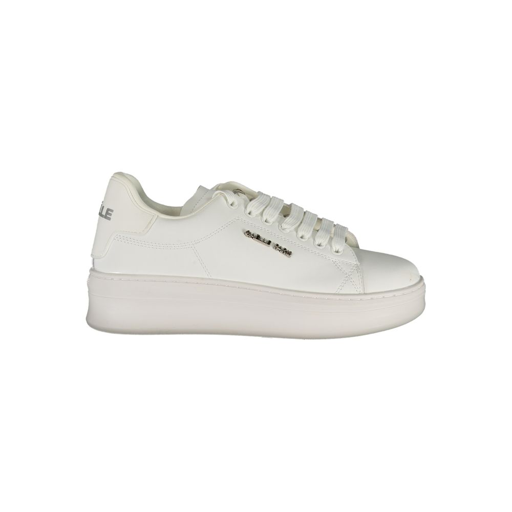 Gaelle Paris Bianco Poliuretano Women Sneaker - Zeiniez