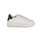 Gaelle Paris Bianco Poliuretano Women Sneaker - Zeiniez
