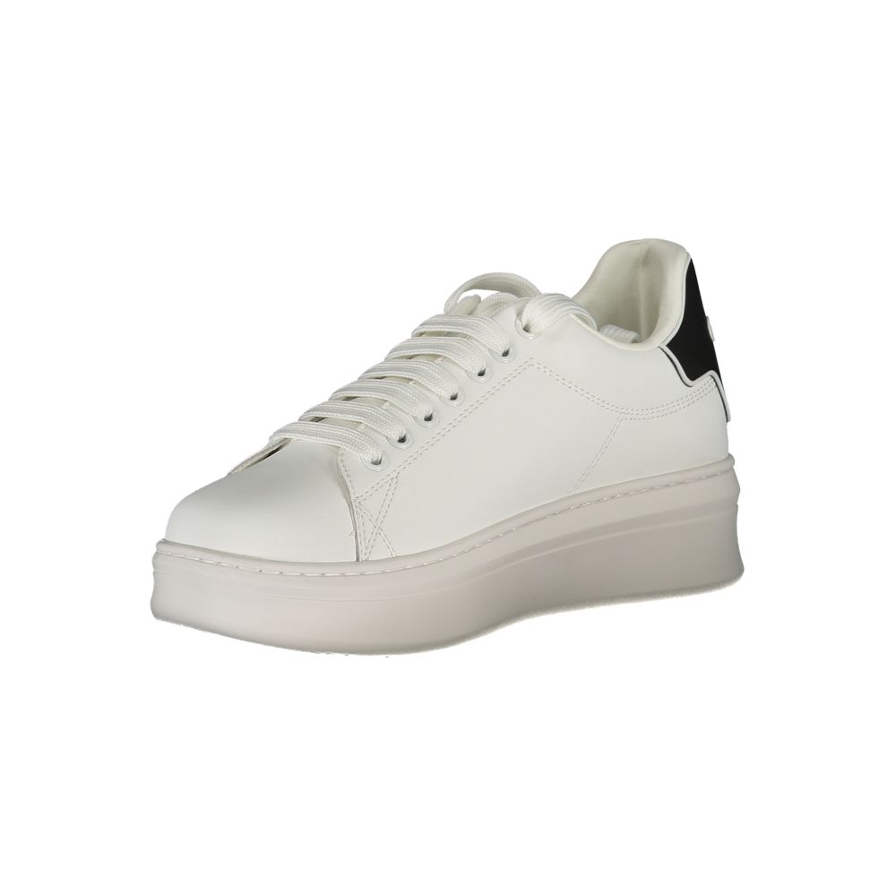 Gaelle Paris Bianco Poliuretano Women Sneaker - Zeiniez