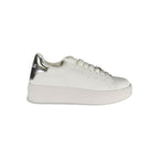 Gaelle Paris Bianco Poliuretano Women Sneaker - Zeiniez