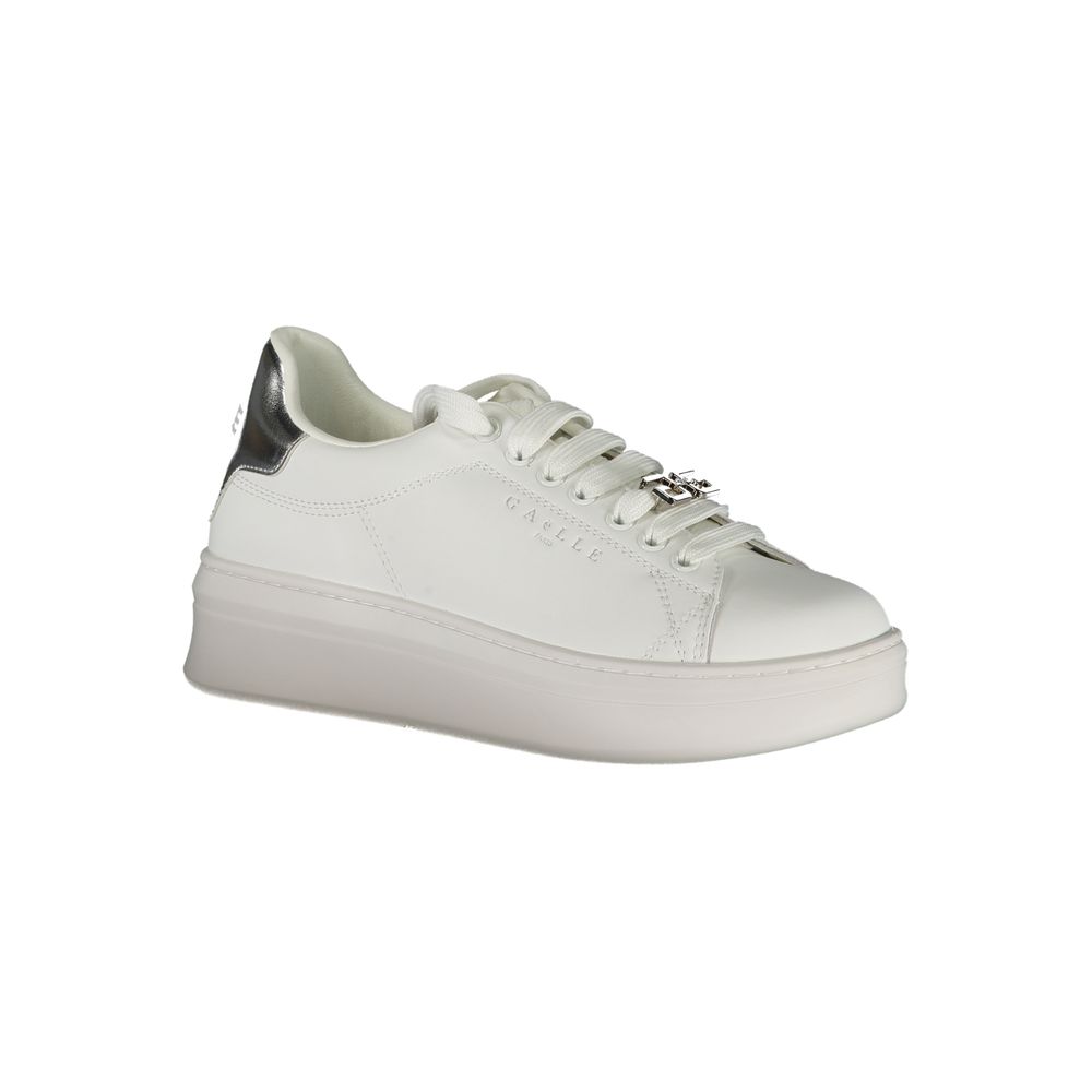 Gaelle Paris Bianco Poliuretano Women Sneaker - Zeiniez