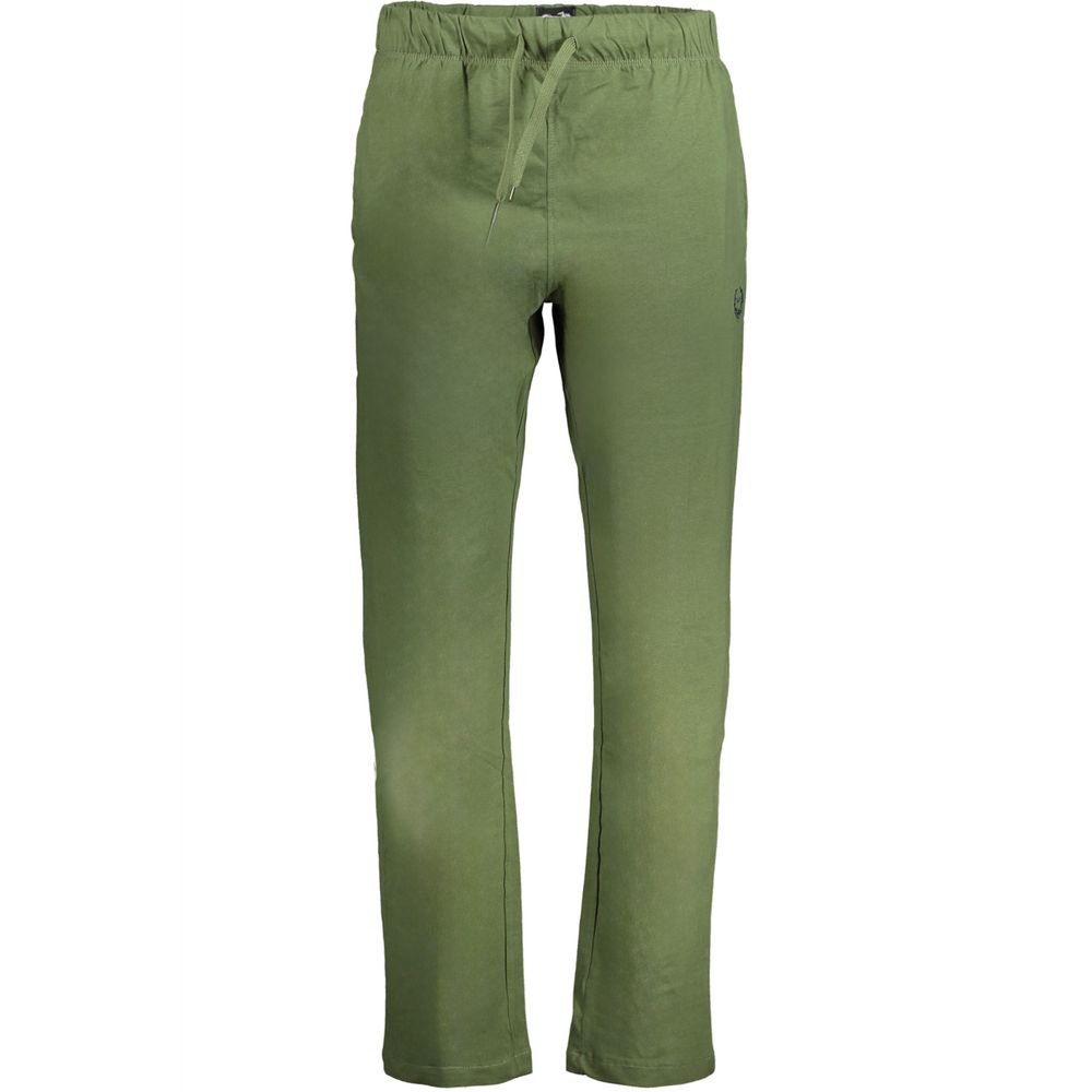 Gianmarco Venturi Verde Cotton Men's Track Pant - Zeiniez