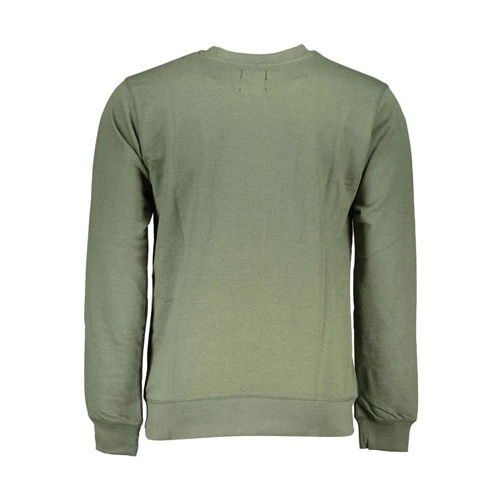 Gianmarco Venturi Verde Cotton Men Sweatshirt - Zeiniez