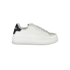 Gaelle Paris Bianco Polyurethane Women Sneaker - Zeiniez