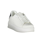 Gaelle Paris Bianco Polyurethane Women Sneaker - Zeiniez