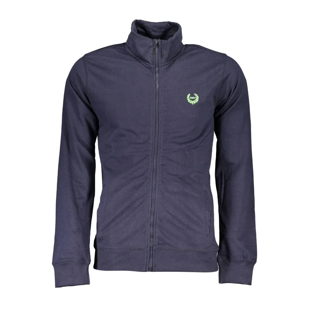 Gianmarco Venturi Blue Cotton Men's Sweatshirt - Zeiniez