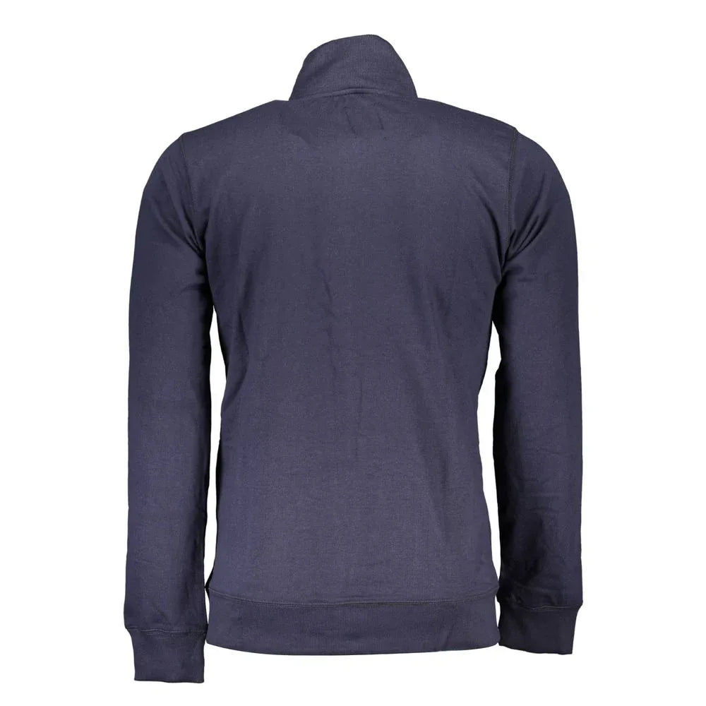 Gianmarco Venturi Blue Cotton Men's Sweatshirt - Zeiniez