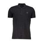 Gianmarco Venturi Black Cotton Men's Polo Shirt - Zeiniez