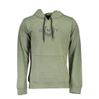Gianmarco Venturi Verde Cotton Mens Hoodie - Zeiniez
