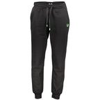 Gianmarco Venturi Black Cotton Men's Track Pant - Zeiniez
