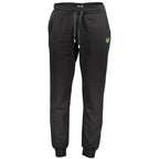 Gianmarco Venturi Black Cotton Men's Track Pant