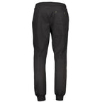 Gianmarco Venturi Black Cotton Men's Track Pant